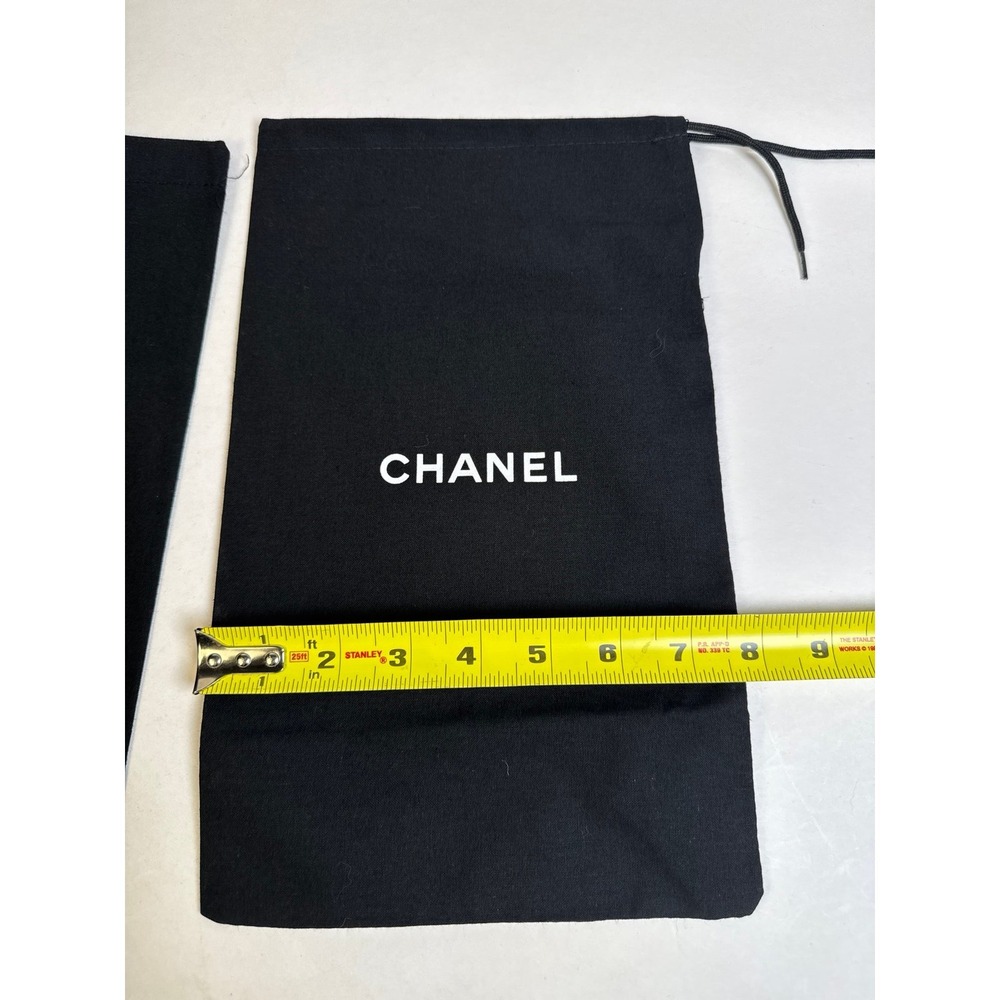 Chanel Drawstring Storage Dust‎ Bag set of 2 - Picture 4 of 4